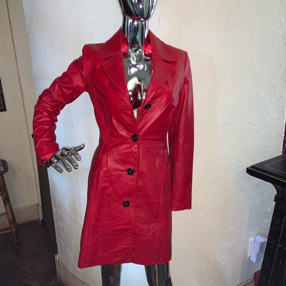 Red Danier Jacket